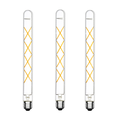 ランプボディ素材 GLASS CRI Ra 80-90 LED電球 光 T33 8W E26 E27 フィラメント電球