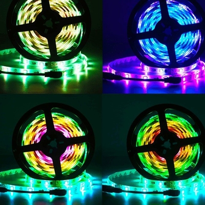 80 CRI 5m 10m 20m Wifi スマート LED ストライプライト アップ リモコン RGB アンビエントライト