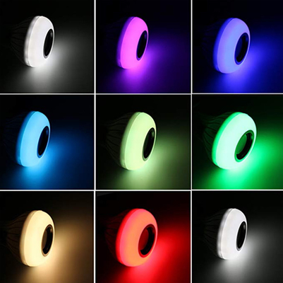 白色 LED ミュージックランプ ブルーツとリモコン 動作温度 -45-50°C