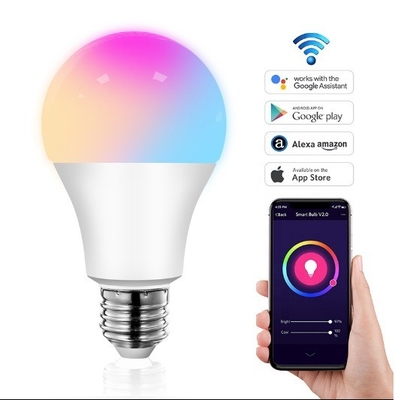 2835SMD LED チップ Wi-Fi RGB LED ランプ Tuya アプリ コントロールとディム可能な機能