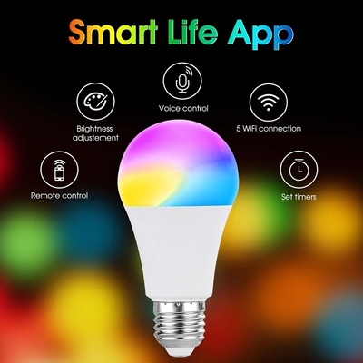 2835SMD LED チップ Wi-Fi RGB LED ランプ Tuya アプリ コントロールとディム可能な機能