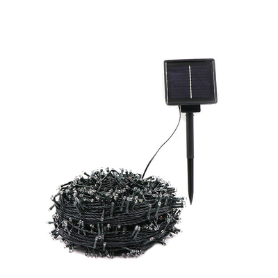 200LED RGB ソーラー ガーデン ランプ 防水 クリスマス ストリング ライト 屋外 IP65 評価