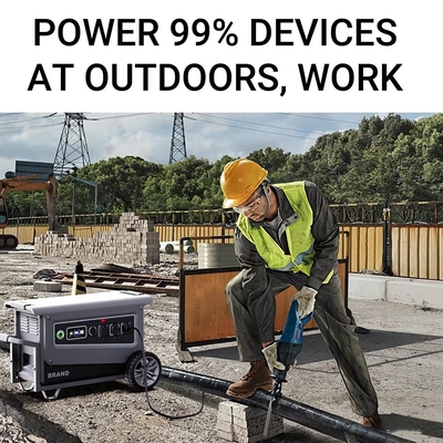 W5 4000W 5000W 5040Wh C型携帯太陽光発電所と日本Renesas BMS