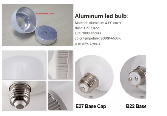 20000 時間 寿命 T 形 LED 電球 家庭用 CE Rohs 認証