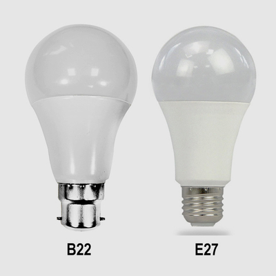 CE ERP E27 7w 15w 12w 9w 高ライトンLED電球A60 270度ビームアングルとRa80