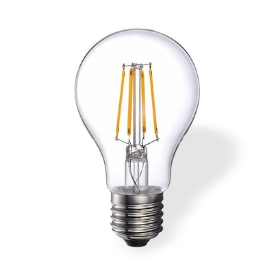 ガラスカバー A60 LED フィラメントランプライト E27 ベースタイプ 4w6w8ww エジソンLED電球
