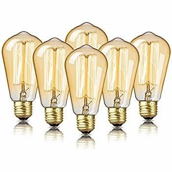 長寿命 6W ディムブル LED フィラメント ランプ E26 ベースのためのアンバー温かい黄色の光