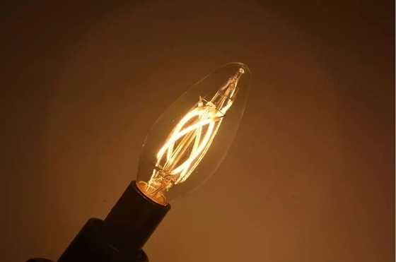 高光効率 E14 調光可 LED ろうそく ランプ C35 より良い色表現