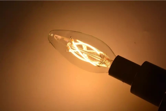 高光効率 E14 調光可 LED ろうそく ランプ C35 より良い色表現