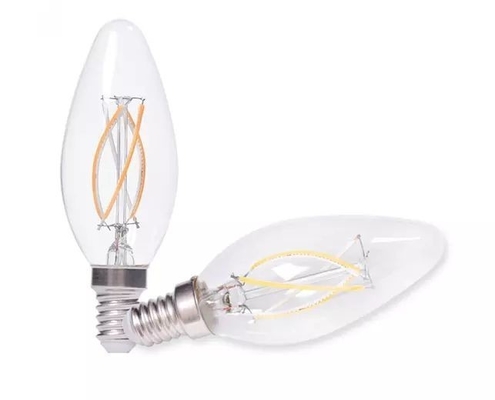 高光効率 E14 調光可 LED ろうそく ランプ C35 より良い色表現