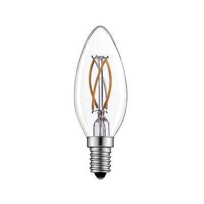 高光効率 E14 調光可 LED ろうそく ランプ C35 より良い色表現